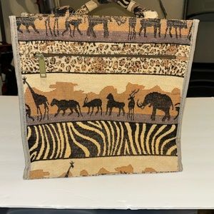 jade safari tote bag